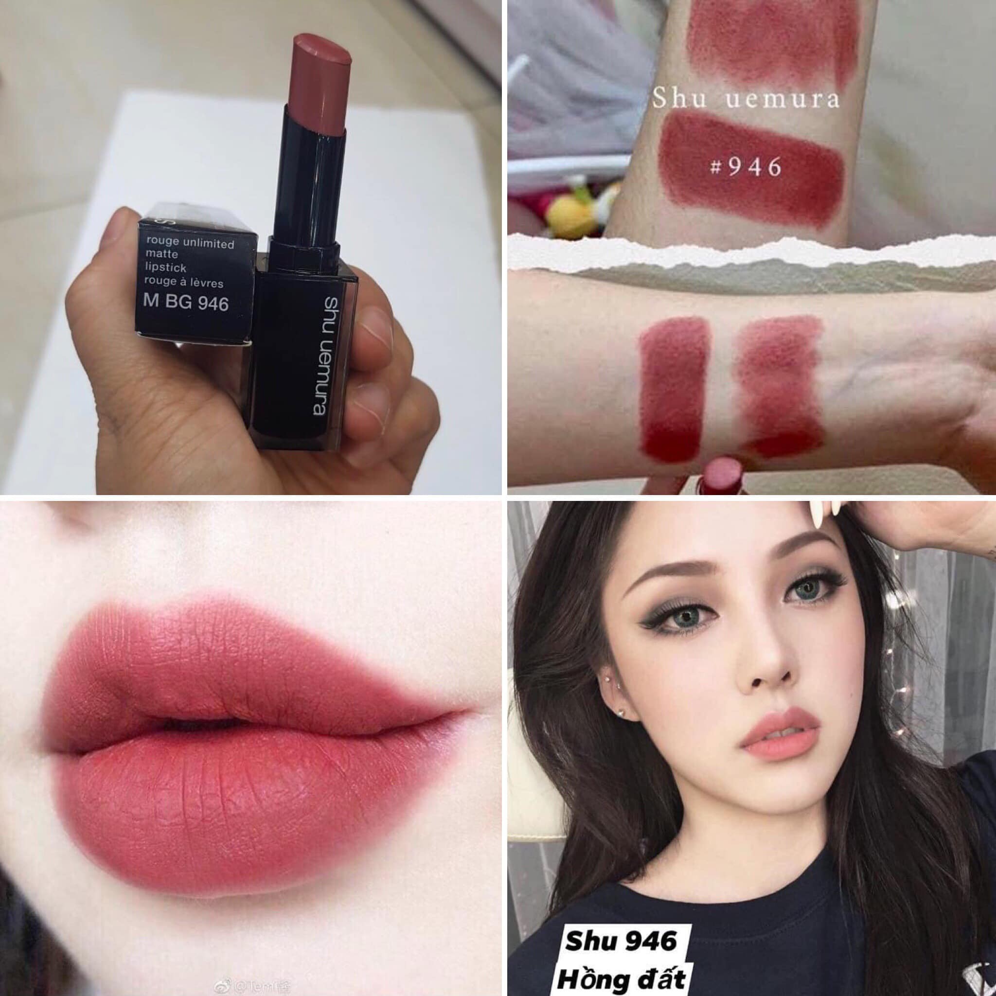 Son Shu màu 946 hồng đất — ảnh chính