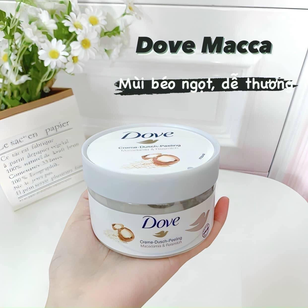 Tẩy tế bào chết Dove hương Macca và gạo sữa — ảnh chính