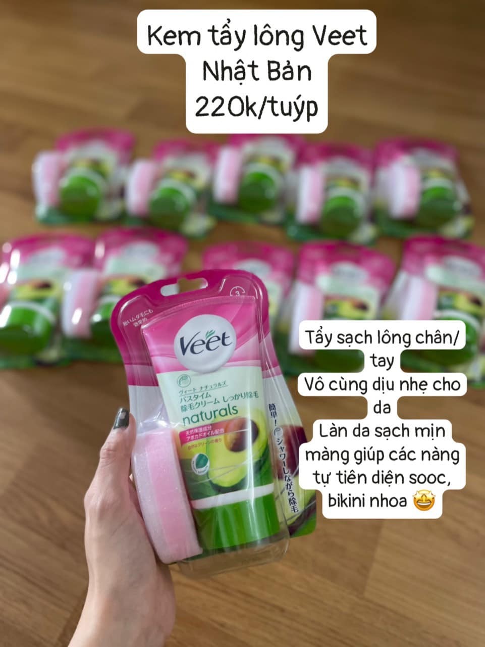 Tẩy lông Veet Nhật Bản — ảnh chính