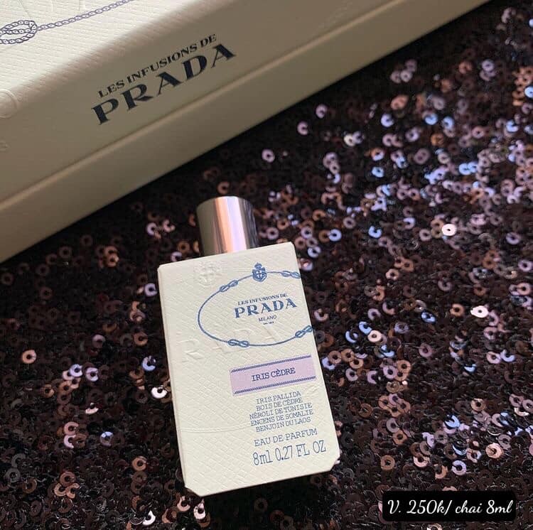 Nước hoa mini Prada Iris Cedre EDP 8ml — ảnh chính