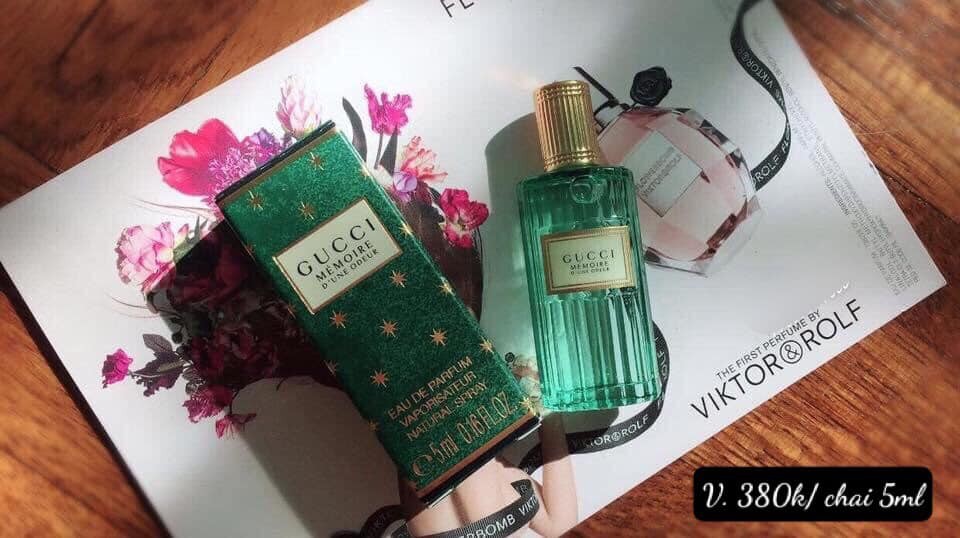 Nước hoa nữ mini Gucci MÉMOIRE D’UNE ODEUR EDP 5ml — ảnh chính