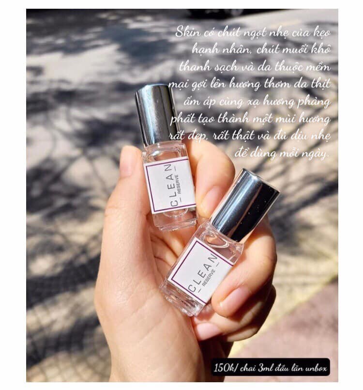 Nước hoa CLEAN RESERVE SKIN 3ml đầu lăn — ảnh chính
