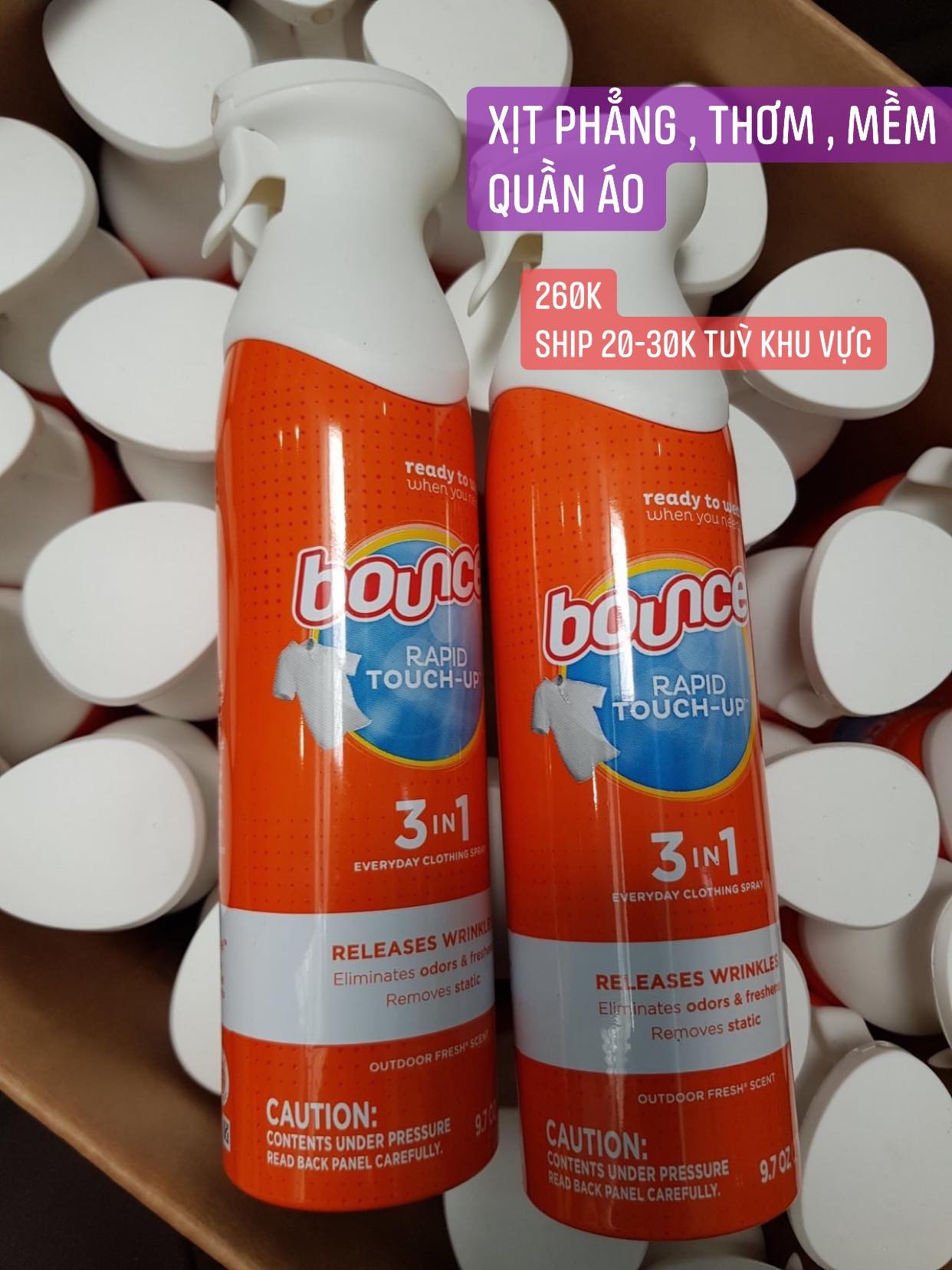 Xịt phẳng quần áo Bounce — ảnh chính