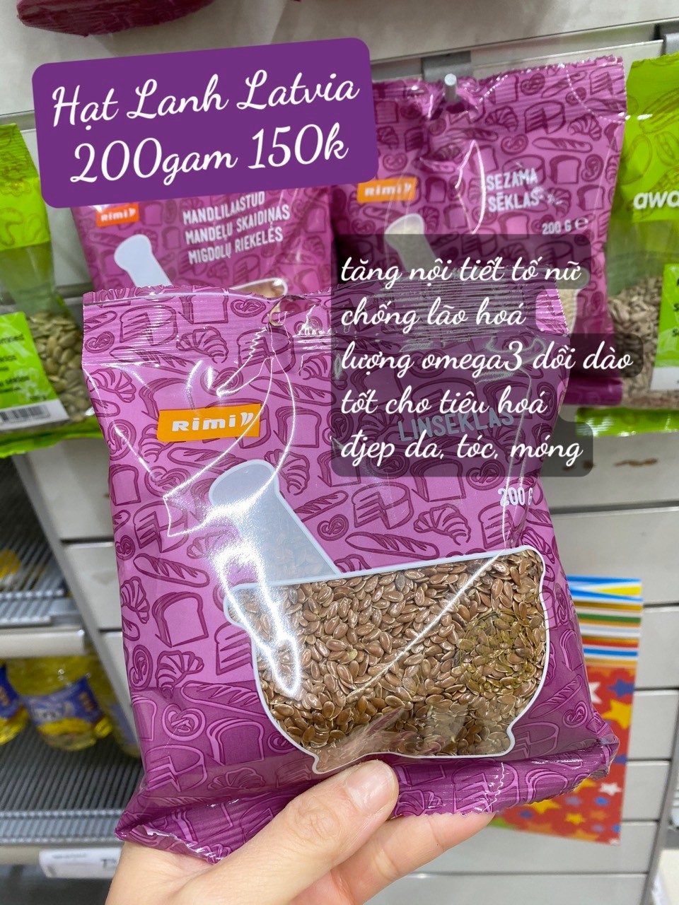 Hạt lanh Rossman Đức 200g — ảnh chính