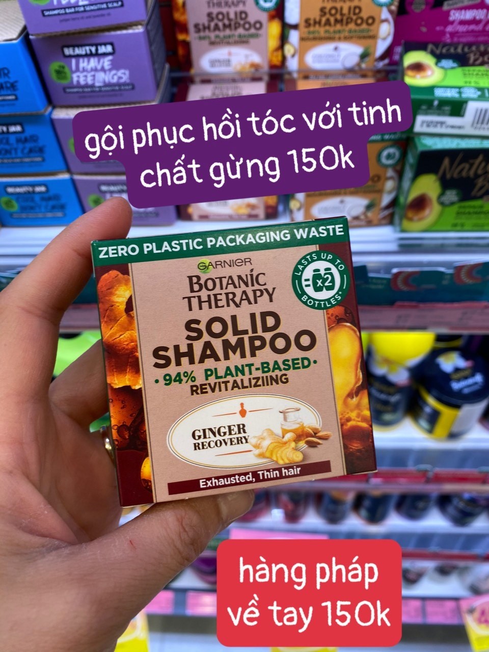 Xà bông gội tinh chất gừng — ảnh chính