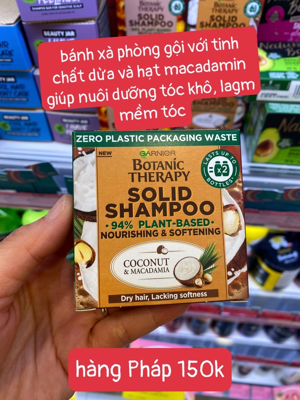 Xà bông gội tinh chất dừa và hạt macadamia — ảnh chính