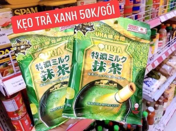 Kẹo trà xanh UHA Nhật Bản — ảnh chính
