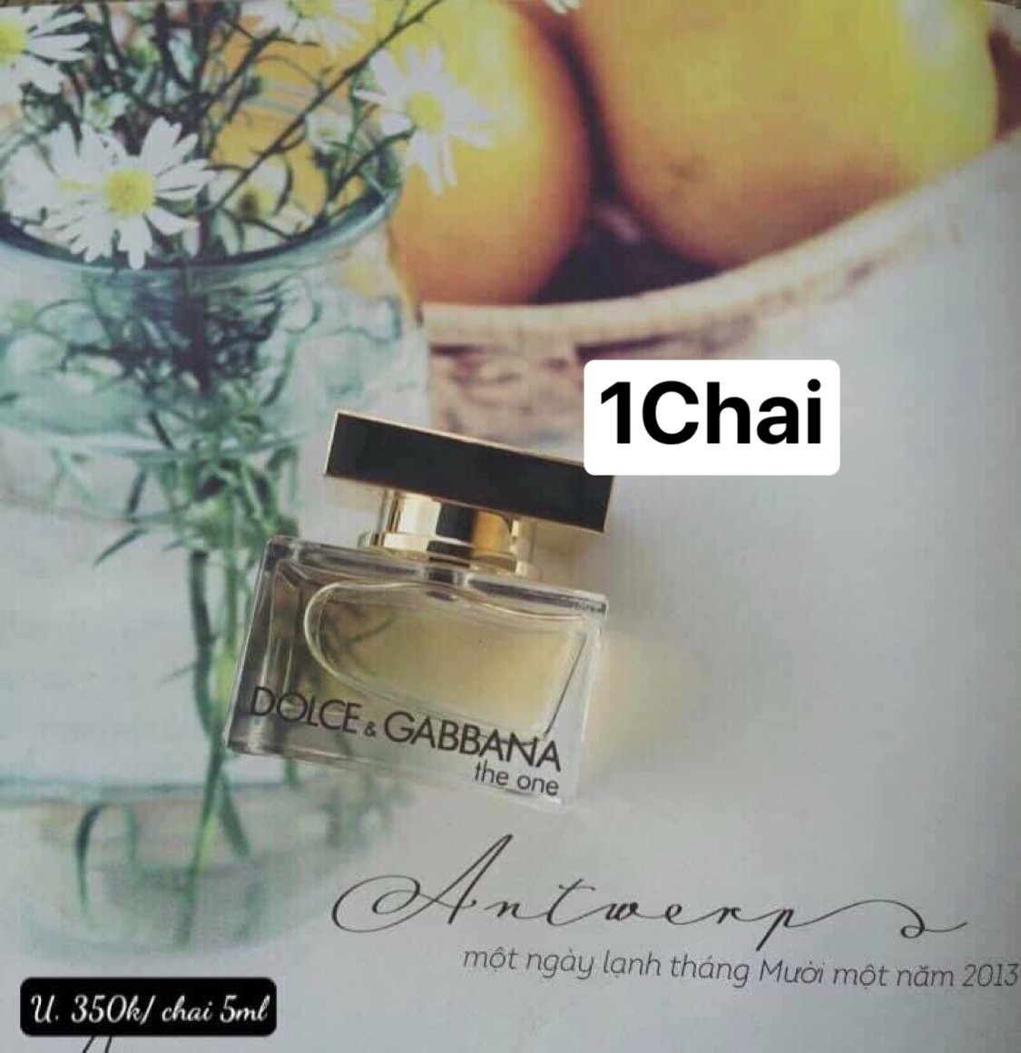 Nước hoa Dolce&Gabbana The One 5ml — ảnh chính