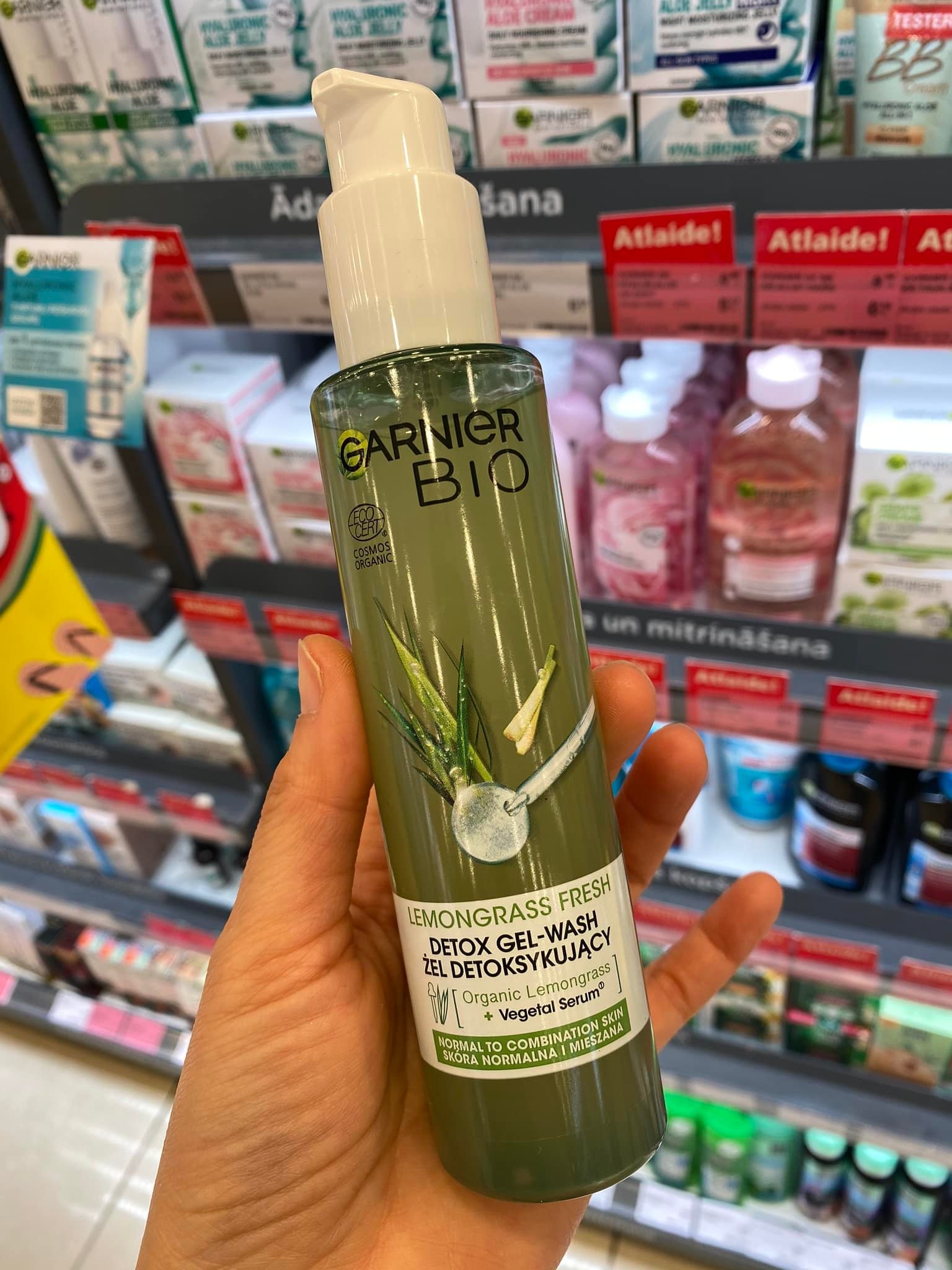 Latvia-Sữa rửa mặt hữu cơ giúp thải độc da với tinh chất xả 150ml — ảnh chính