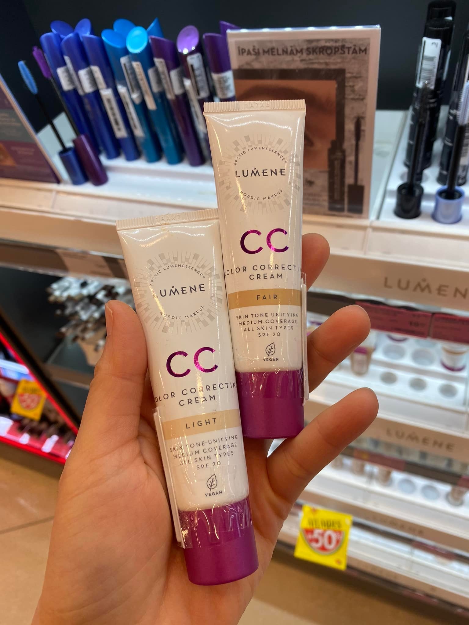 Latvia- Kem trang điểm CC cream Lumene  — ảnh chính