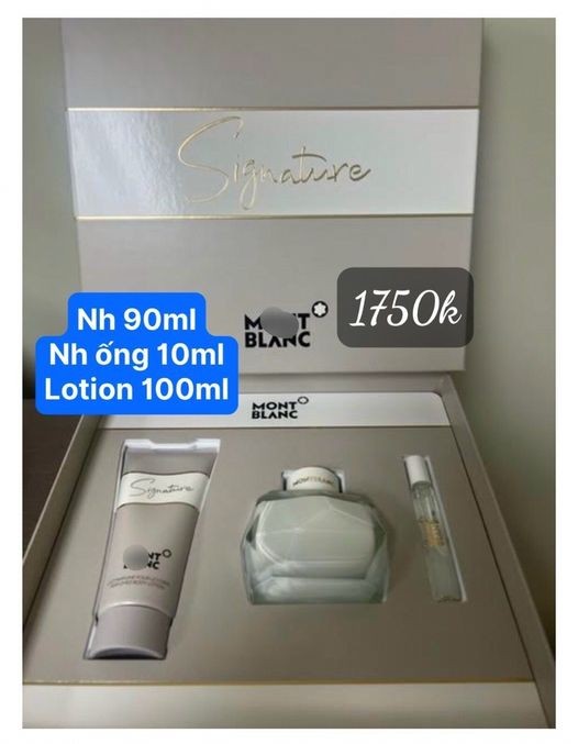 Giftset nước hoa MontBlanc Signature — ảnh chính
