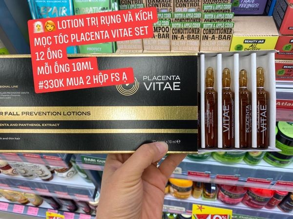 Lotion nhau thai trị rụng và kích mọc tóc PLACENTA VITAE  — ảnh chính