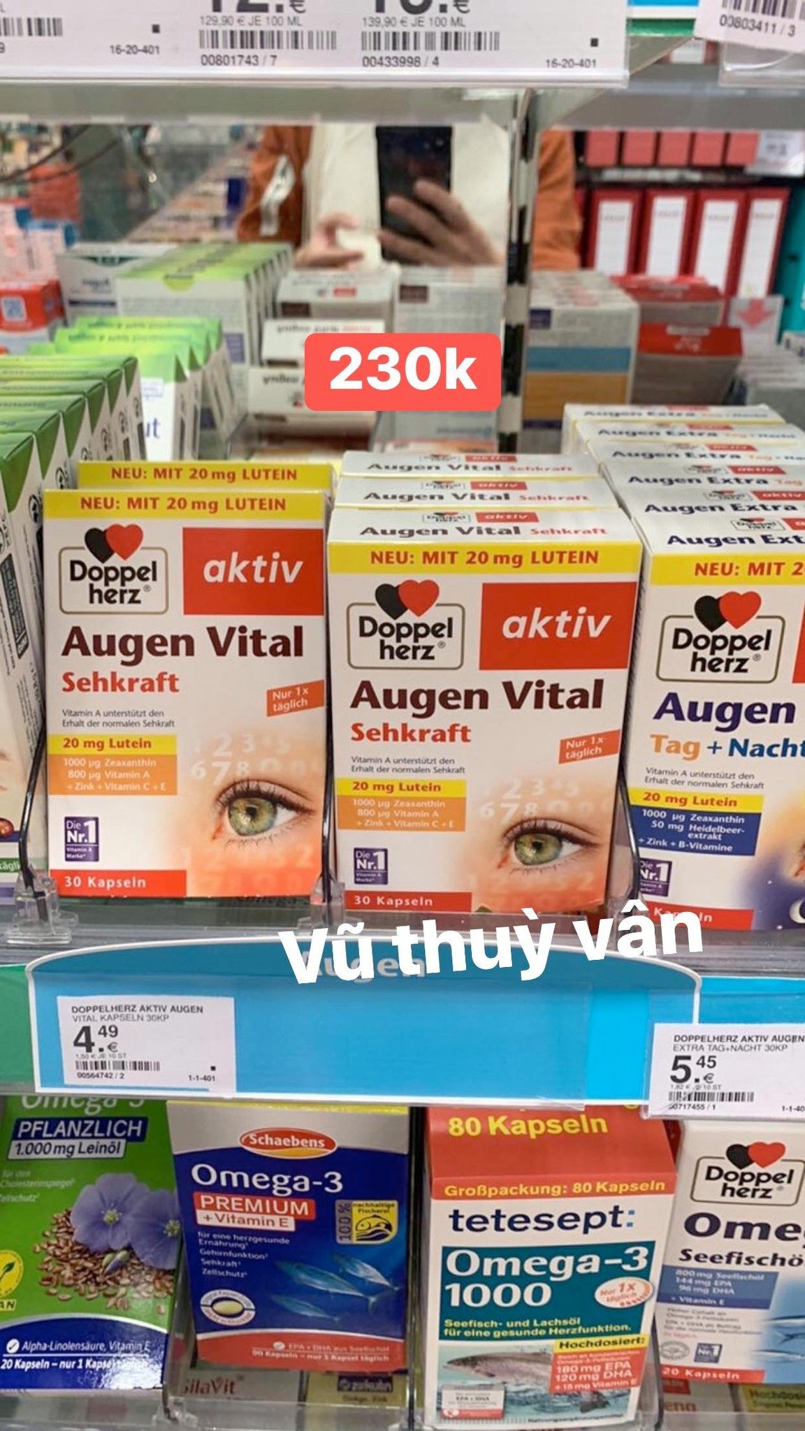 Viên bổ mắt Augen Vital Kapseln — ảnh chính