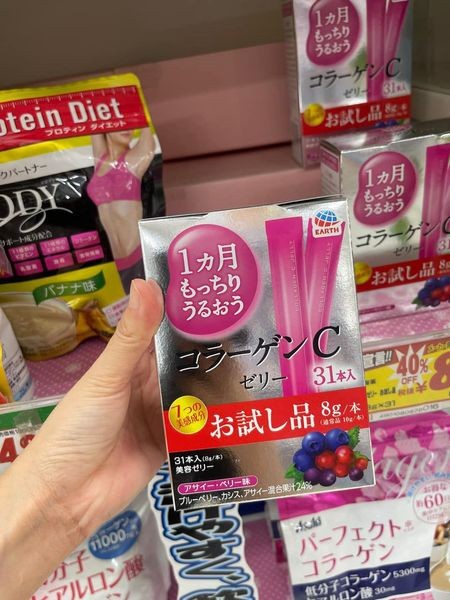 Collagen thạch placenta jelly Placenta 31 thanh