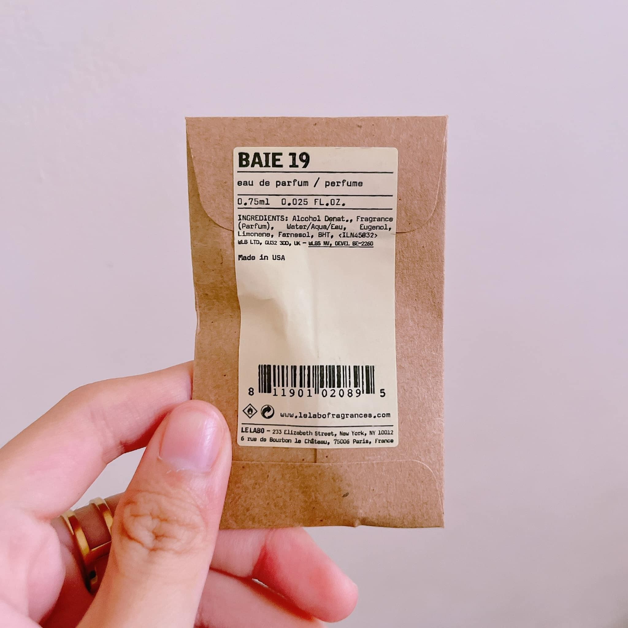  Le Labo 19 — ảnh chính