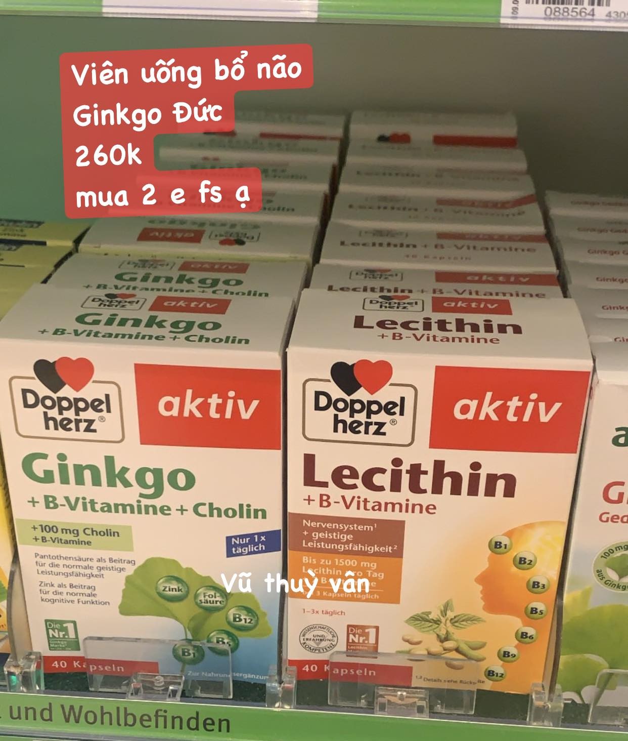 hàng order- Viên uống bổ não Ginko Đức — ảnh chính
