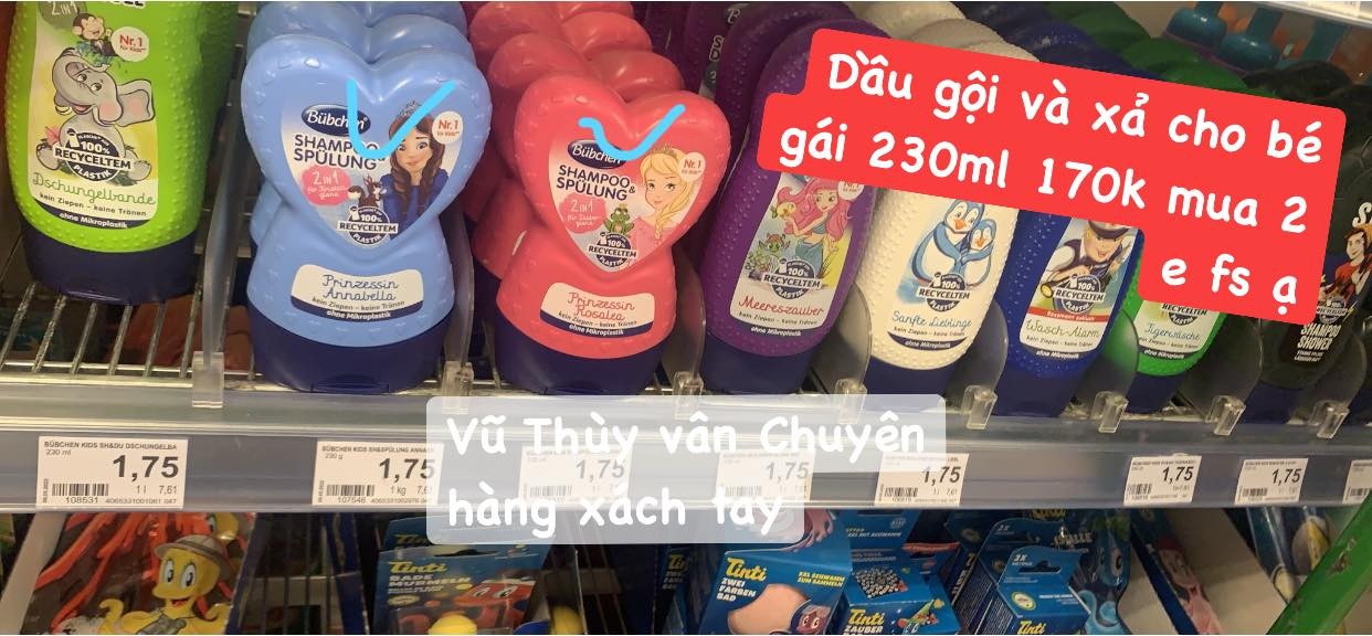 Dầu gội xả cho bé Bubchen — ảnh chính