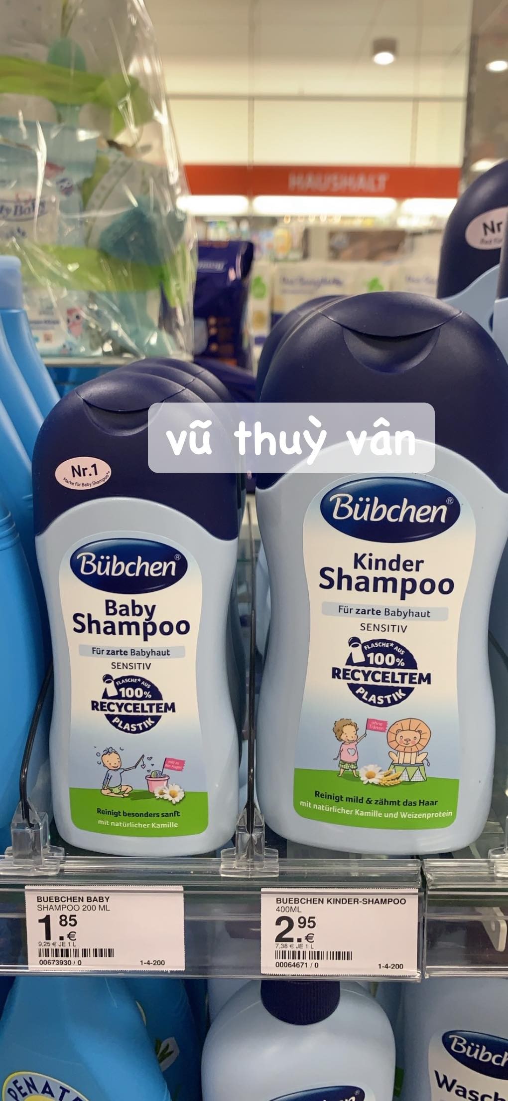 Dầu gội cho bé Bubchen 200ml — ảnh chính