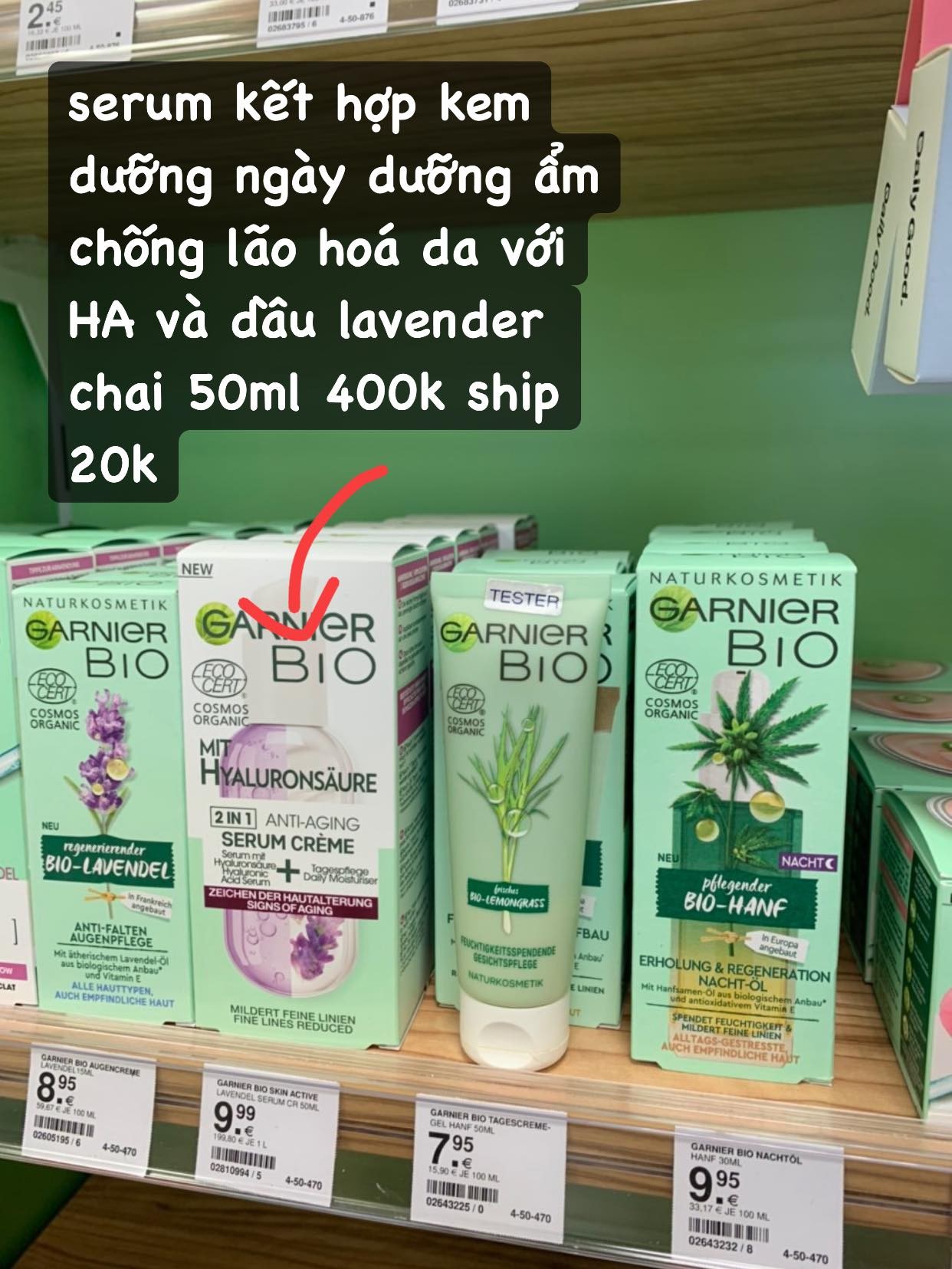 Hàng order- Serum Garnier Bio — ảnh chính