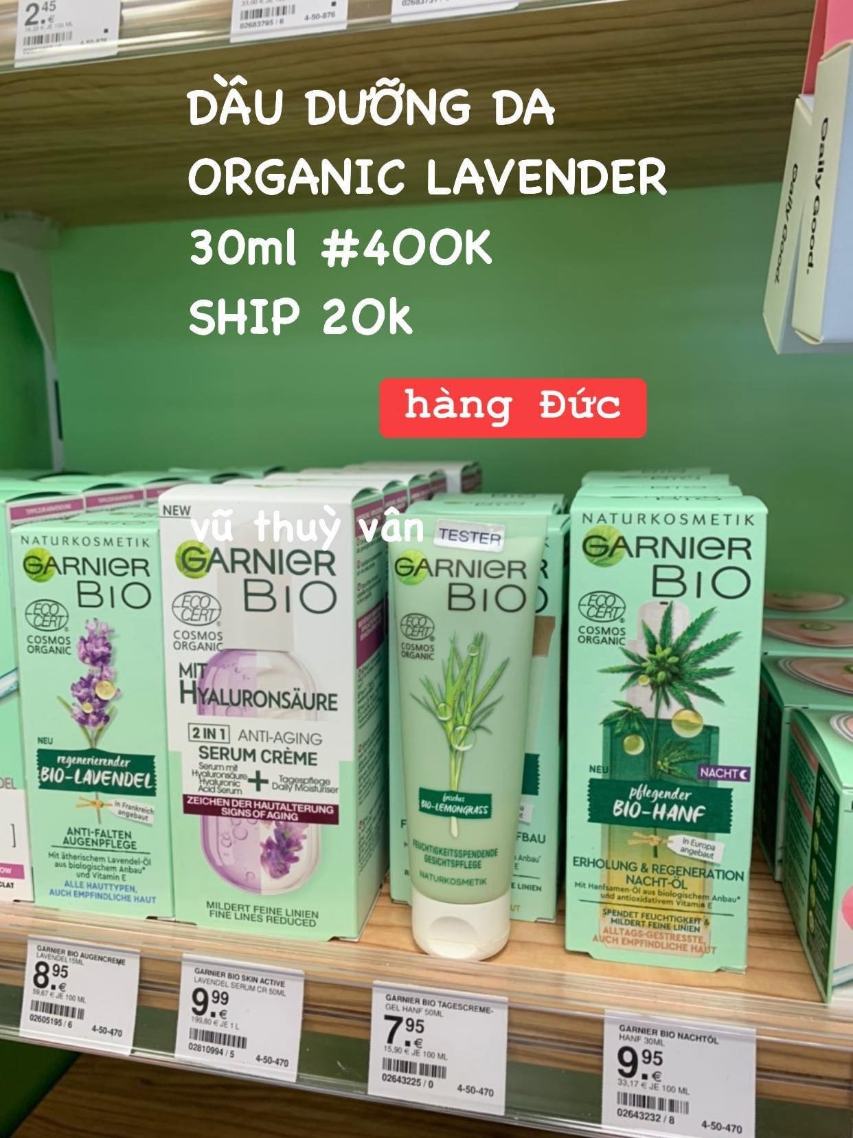 Hàng order- Dầu dưỡng da organic Lavender — ảnh chính