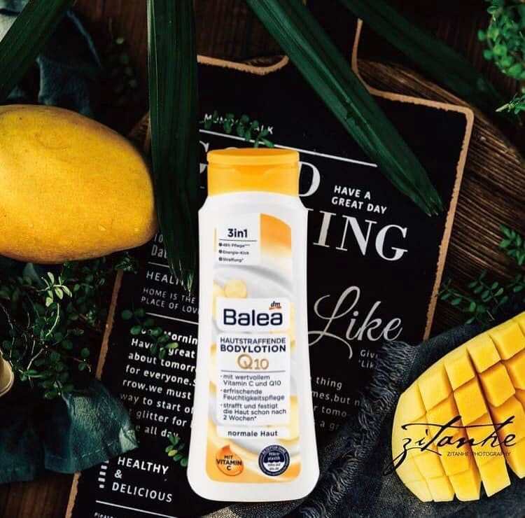Sữa dưỡng thể trẻ hoá - săn chắc da Balea Q1O+ vitamin C 4OOml — ảnh chính