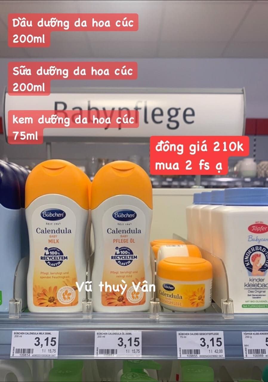 Dầu/Sữa dưỡng da hoa cúc Budchen — ảnh chính