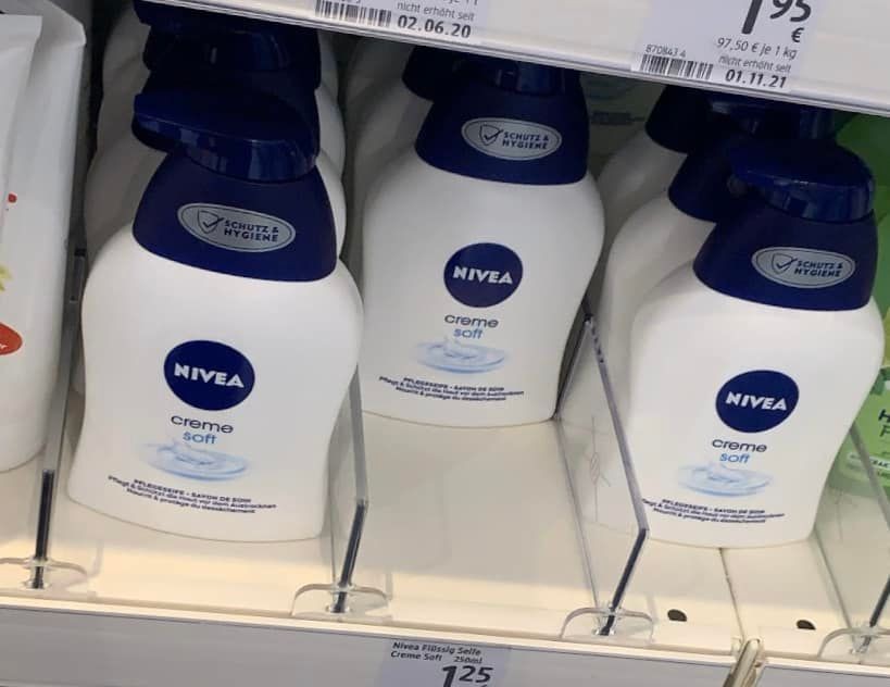 hàng order- Xà phòng rửa tay diệt khuẩn dưỡng ẩm Nivea Đức 250ml — ảnh chính