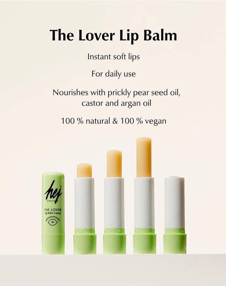 Hàng order- Son dưỡng Hej organic The Lover Lip Balm 4.7g — ảnh chính