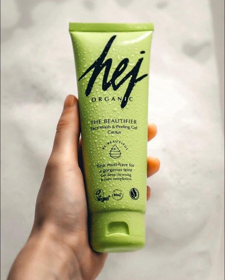 Gel rửa mặt Hej organic The Beautifier Face Wash & Peeling Gel 125ml — ảnh chính