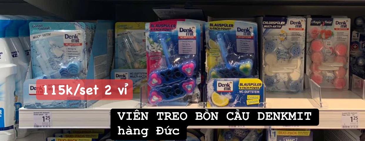 Hàng order- VIÊN TREO BỒN CẦU DENKMIT  — ảnh chính