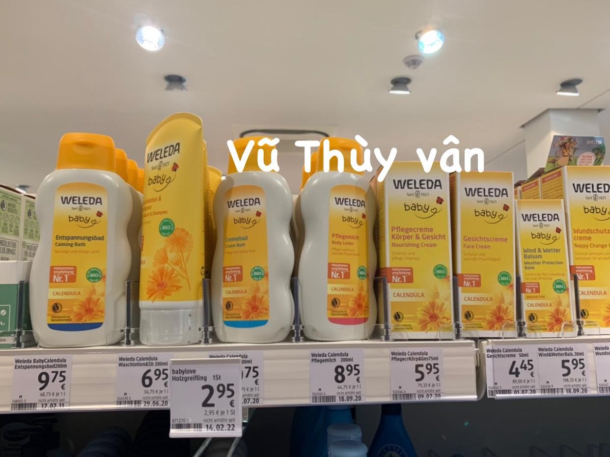 Hàng order- Dưỡng da bé dạng kem Weleda — ảnh chính