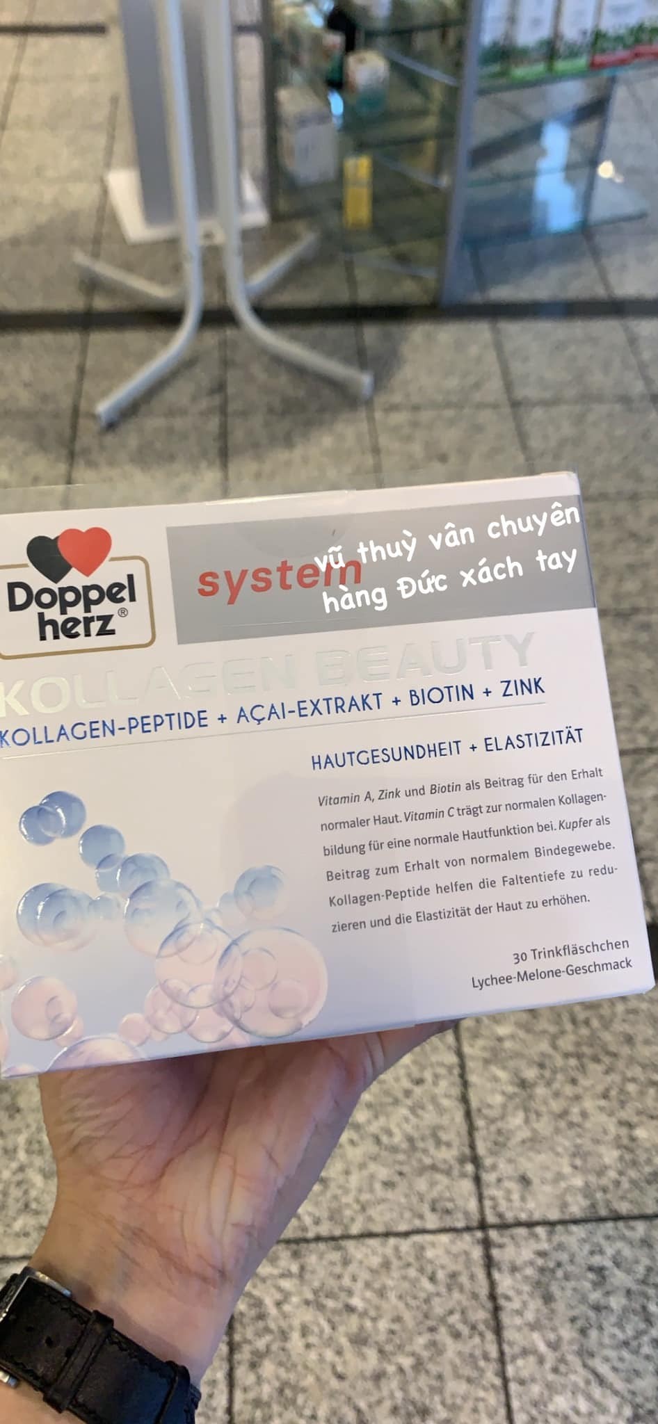 Collagen Đức Doppel Herz Kollagen Beauty 30 ống