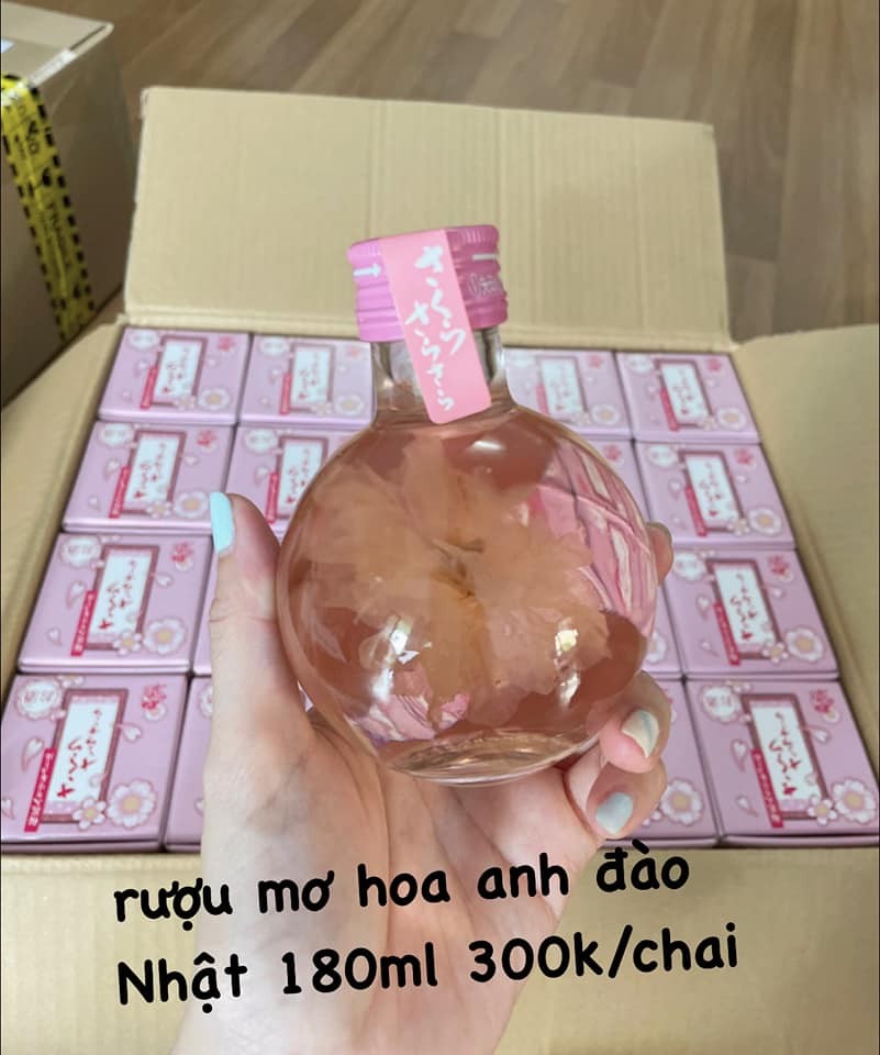 Rượu mơ cánh hoa anh đào - 180 ml