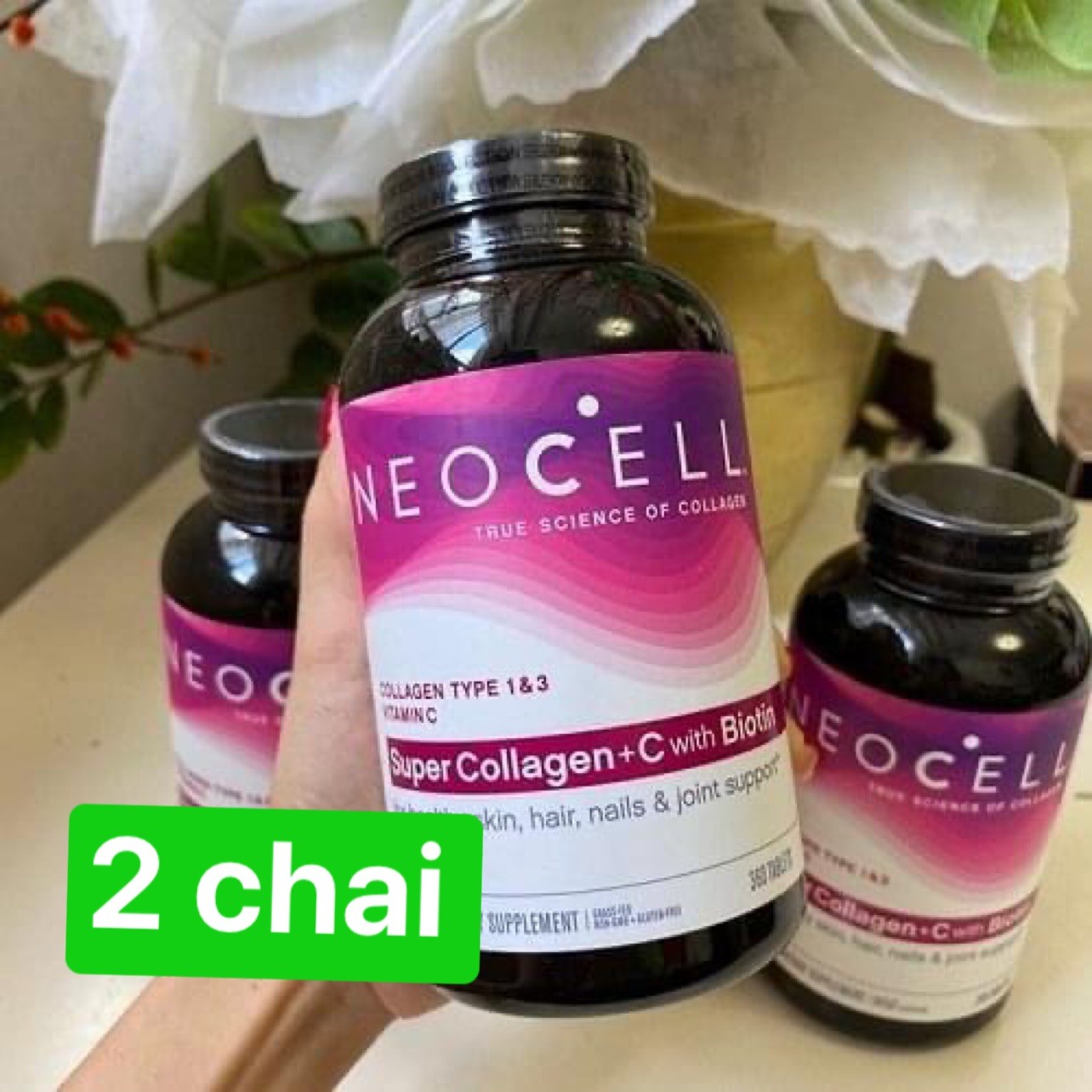 Collagen Neocell with biotin dạng viên