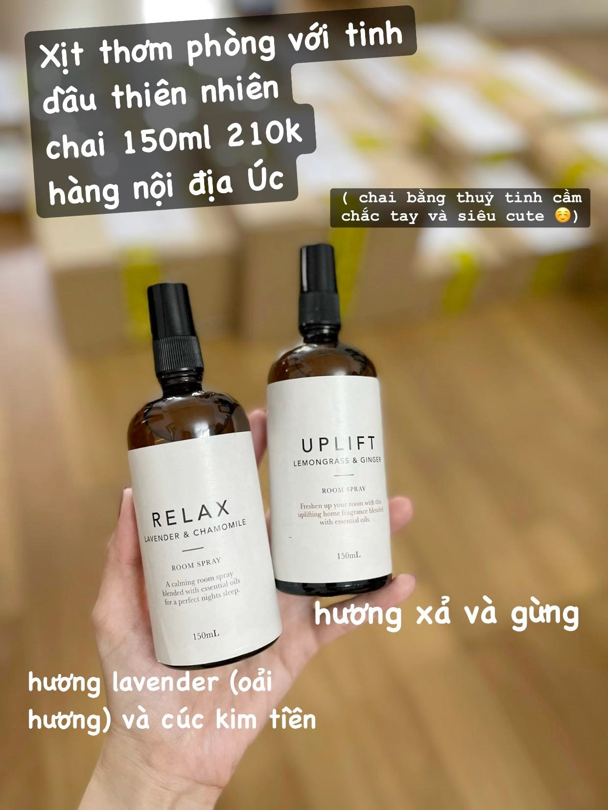 Xịt phòng uplift 150ml — ảnh chính