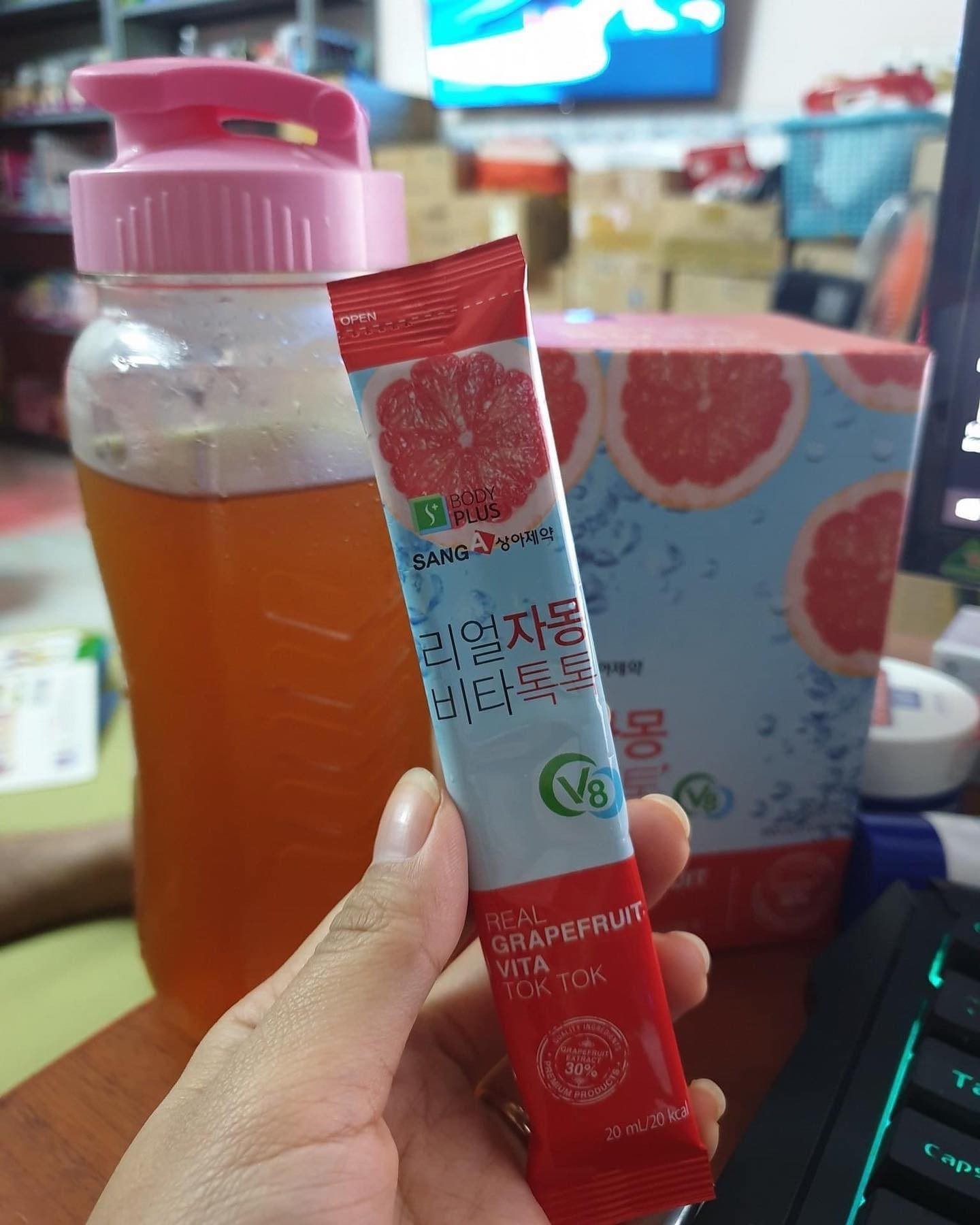 Nước ép bưởi Tok Tok