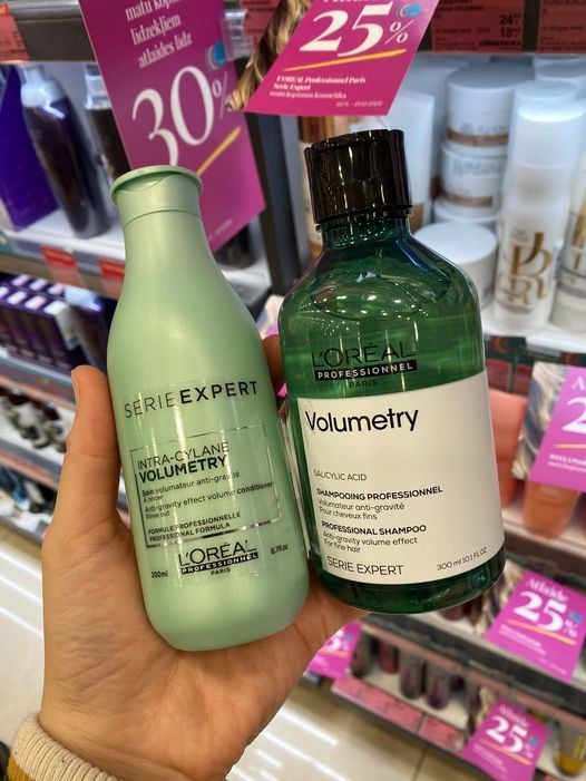 Hàng order- Gội Loreal Dòng volumetry  dành cho tóc mỏng, nhanh bết — ảnh chính