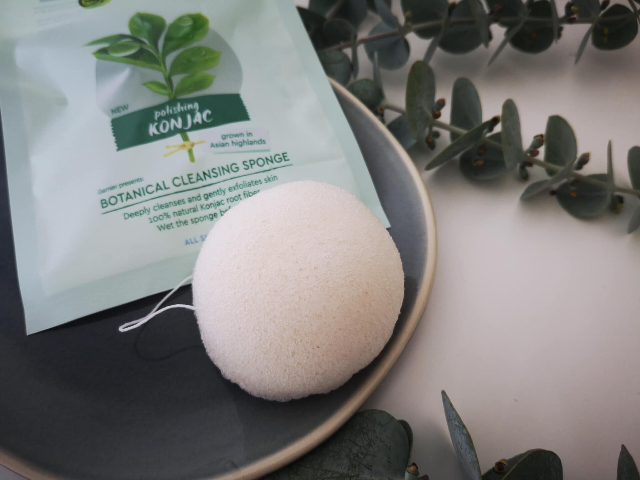 Hàng order- Miếng bọt biển rửa mặt và tẩy tế bào chết dịu nhẹ cho da Garnier — ảnh chính
