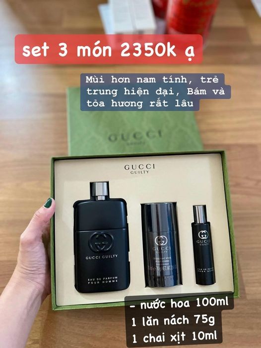 Giftset nước hoa nam Gucci Guilty — ảnh chính
