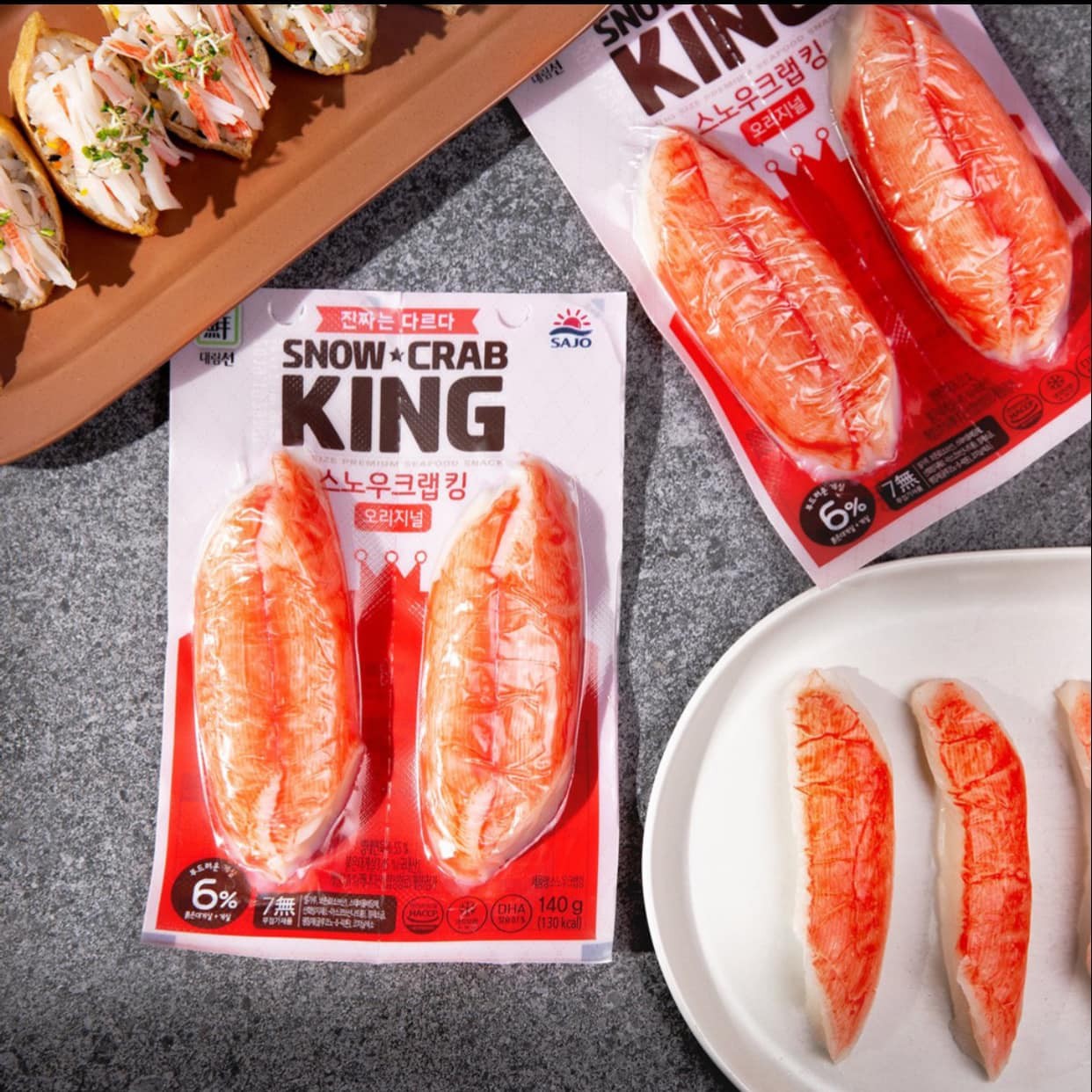 Hàng order- Thanh cua VUA SNOW CRAB KING