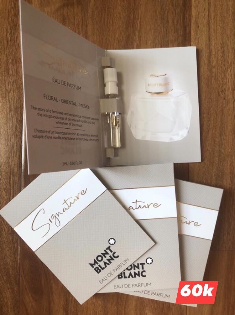 Vial nước hoa Mont blanc Signature edp — ảnh chính