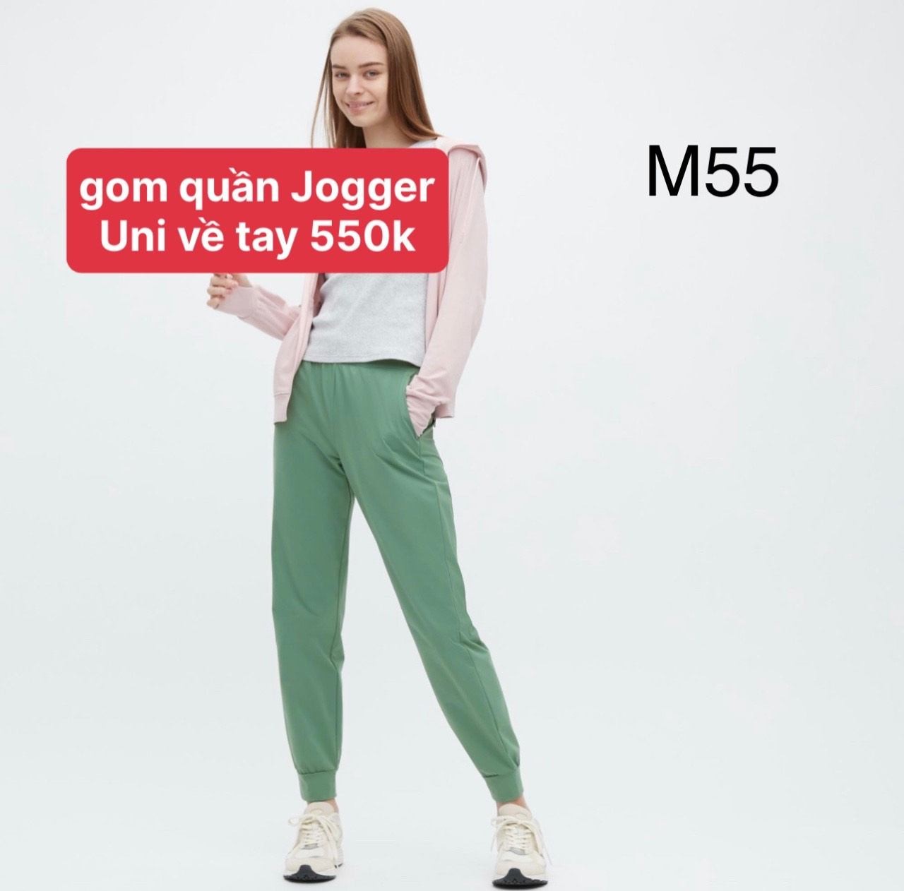 Hàng order-Quần Jogger Uni nữ — ảnh chính