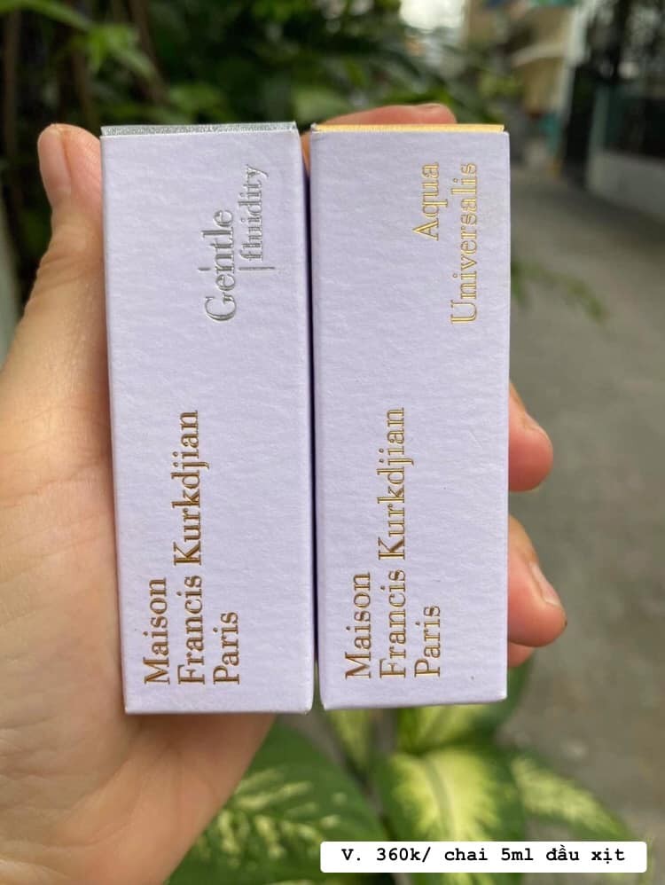 Nước hoa niche MFK 5ml — ảnh chính