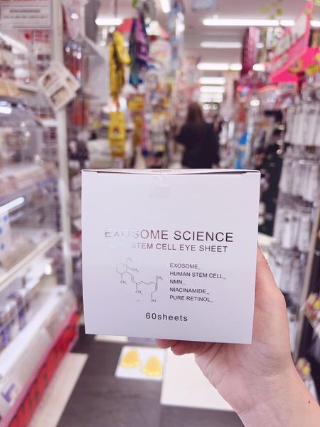 Hàng order-Mặt nạ mắt tế bào gốc Exosome science new stem cell eye sheet, Nhật Bản  — ảnh chính