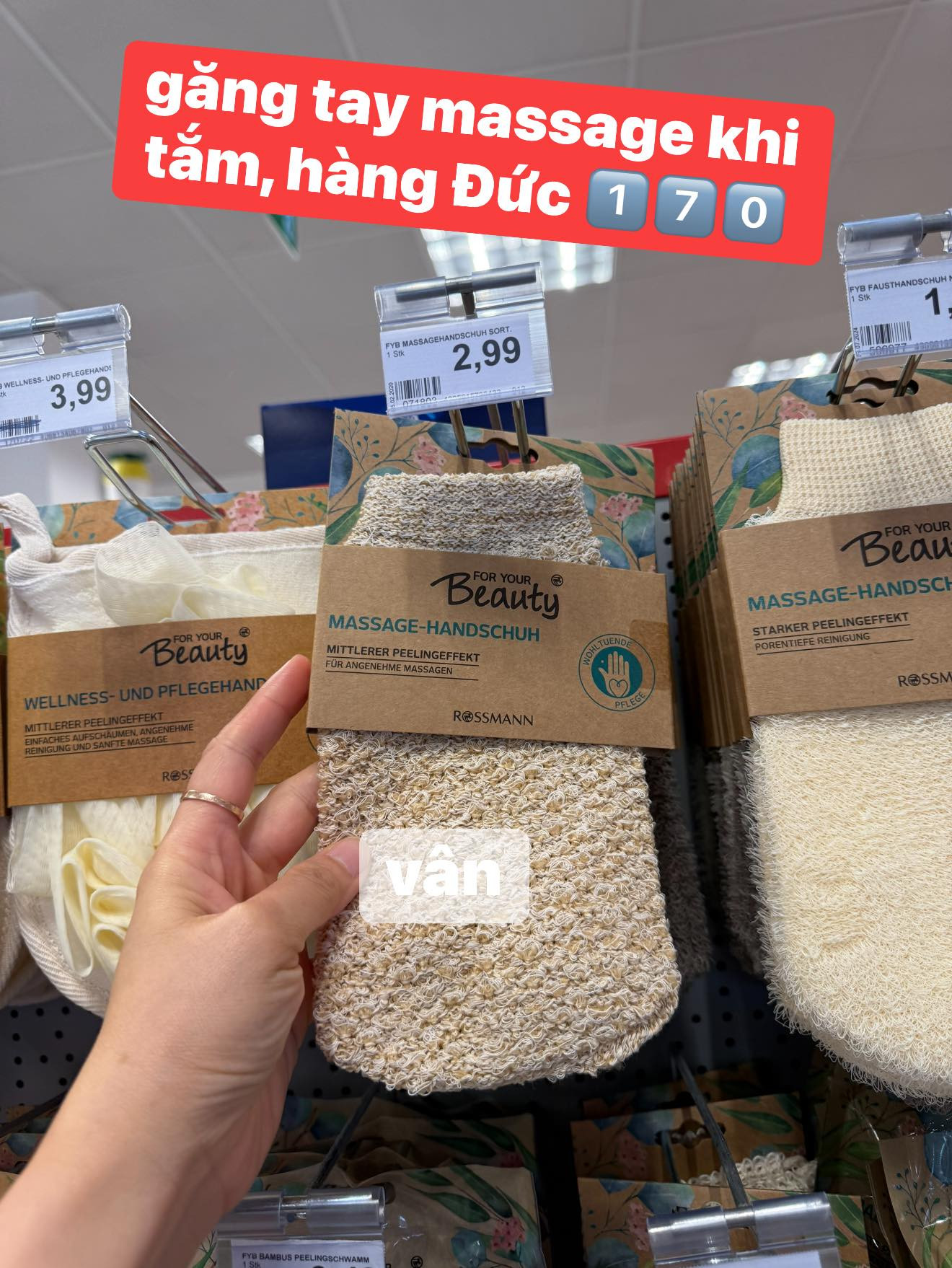 Găng tay tắm hàng Đức Ebelin — ảnh chính