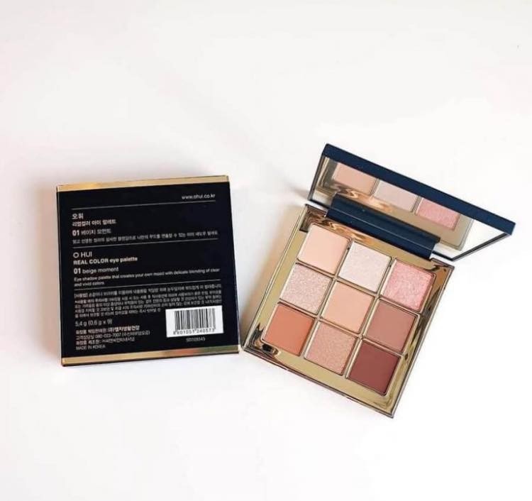 Phấn mắt Ohui Real Color Eye Palette 9 màu — ảnh chính
