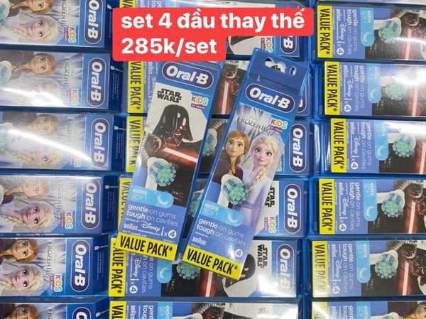 Set 4 đầu bàn chải thay thế cho trẻ em — ảnh chính