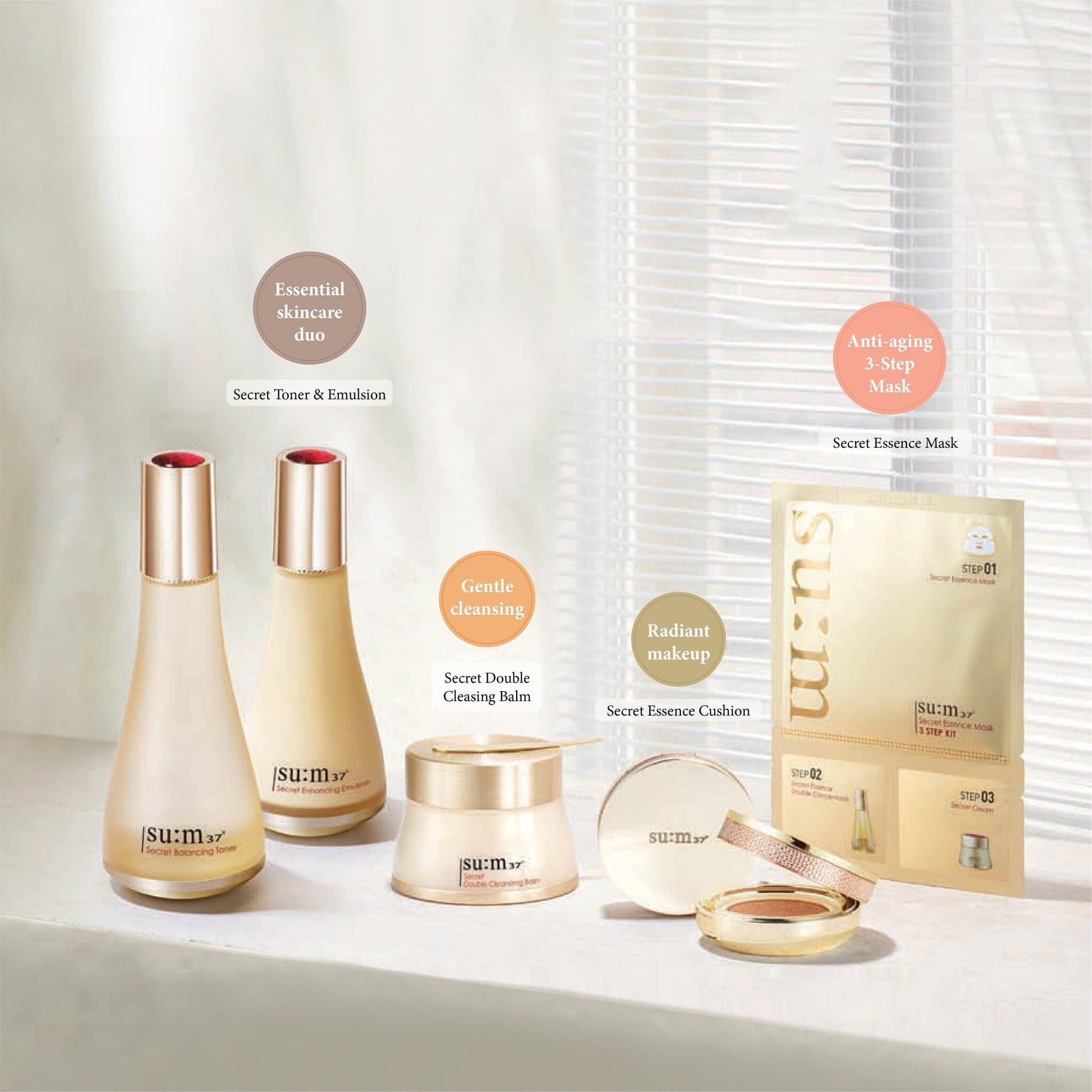Bộ kit Su:m37 Secret Essence mask 3 step kit — ảnh chính