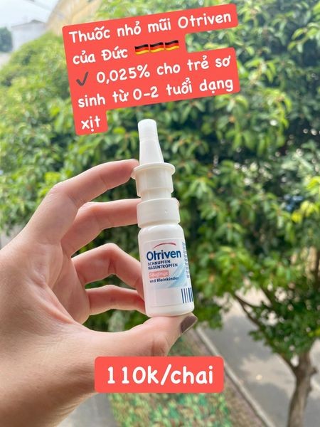 Xịt mũi Otriven Đức — ảnh chính