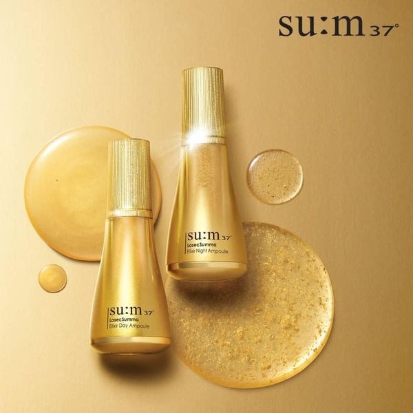 Bộ đôi tinh chất vàng tái sinh da ngày và đêm su:m37º Losec Summa Elixir Ampoule Duo — ảnh chính